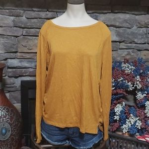 OLD NAVY BURNT ORANGE OVERSIZED TOP SZ S